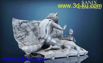 银河护卫队-角色场景-3D打印模型的图片