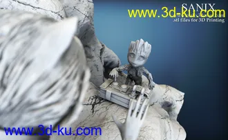 银河护卫队-角色场景-3D打印模型的图片