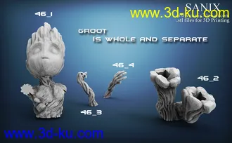 银河护卫队-角色场景-3D打印模型的图片