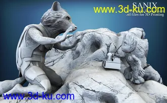 银河护卫队-角色场景-3D打印模型的图片