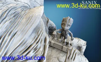 银河护卫队-角色场景-3D打印模型的图片