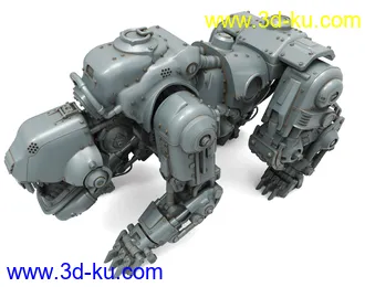 《德军总部》机械犬-3D打印模型的图片