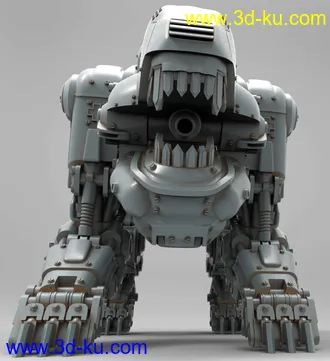 《德军总部》机械犬-3D打印模型的图片
