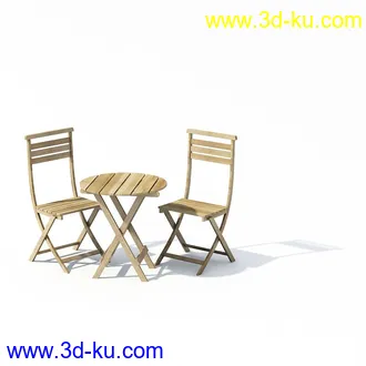 木桥,木篱笆,木桌子,木凳子,木椅子,模型合集的图片