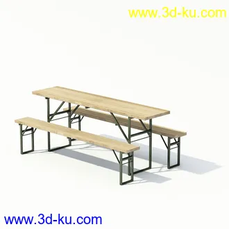 木桥,木篱笆,木桌子,木凳子,木椅子,模型合集的图片