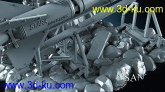 火箭浣熊和树人格鲁特-3D打印模型的图片