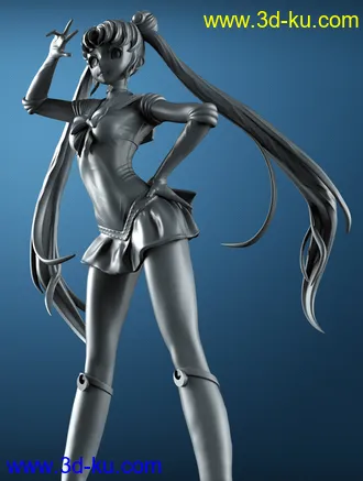 《美少女战士》月野兔-3D打印模型的图片7