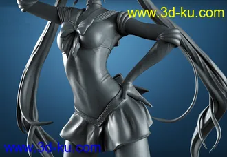 《美少女战士》月野兔-3D打印模型的图片17