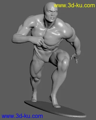超级英雄-银影侠-3D打印模型的图片