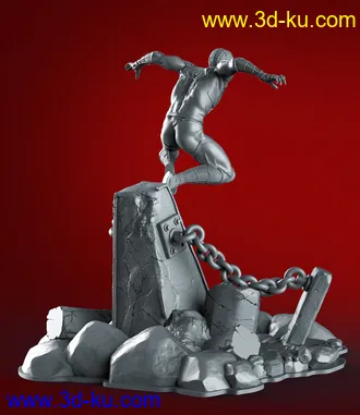 蝙蝠侠-3D打印模型的图片