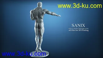 超人-3D打印模型的图片