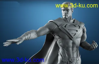 超人-3D打印模型的图片