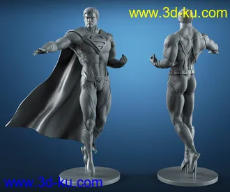 超人-3D打印模型的图片