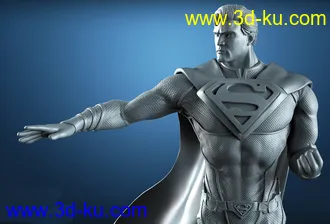 超人-3D打印模型的图片