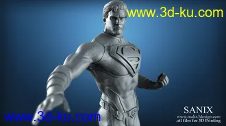 超人-3D打印模型的图片