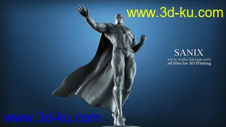超人-3D打印模型的图片