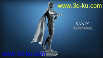超人-3D打印模型的图片