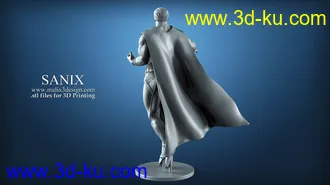 超人-3D打印模型的图片