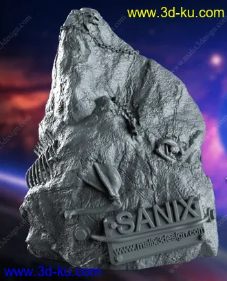 《复仇者联盟》萨诺斯,紫薯精,灭霸-3D打印模型的图片