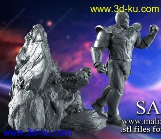 《复仇者联盟》萨诺斯,紫薯精,灭霸-3D打印模型的图片