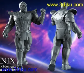 《复仇者联盟》萨诺斯,紫薯精,灭霸-3D打印模型的图片