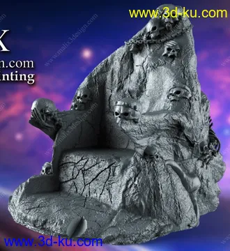 《复仇者联盟》萨诺斯,紫薯精,灭霸-3D打印模型的图片