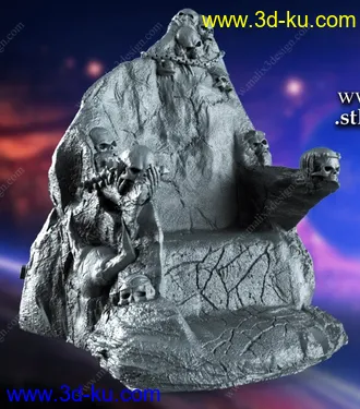 《复仇者联盟》萨诺斯,紫薯精,灭霸-3D打印模型的图片