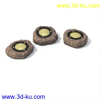 庭院灯,埋地灯,泛光灯,投光灯,路灯,景观灯,池塘灯,模型合集的图片