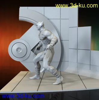 金刚狼,X-MEN-3D打印模型的图片