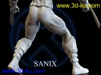 金刚狼,X-MEN-3D打印模型的图片