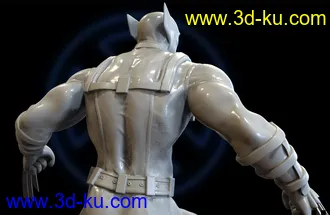 金刚狼,X-MEN-3D打印模型的图片