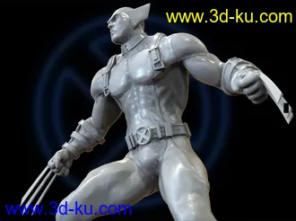金刚狼,X-MEN-3D打印模型的图片