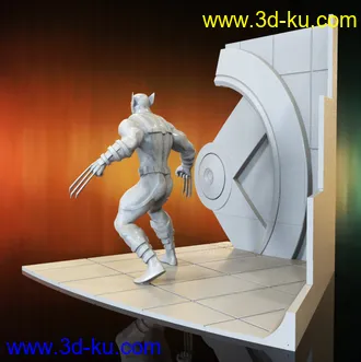 金刚狼,X-MEN-3D打印模型的图片