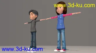 卡通人物模型合集的图片1