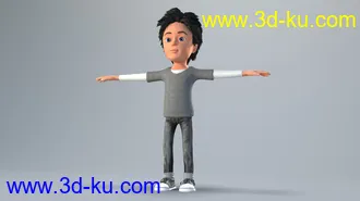 卡通人物模型合集的图片9