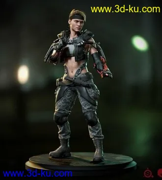 《真人快打》Sonya模型的图片