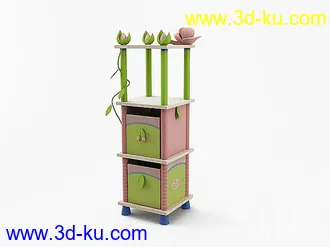 儿童衣柜模型的图片