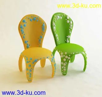 儿童桌子和椅子模型的图片