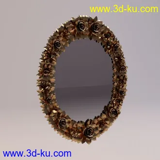 镜子模型共42个,各种镜子,圆形,方形,壁镜,柜镜等的图片6