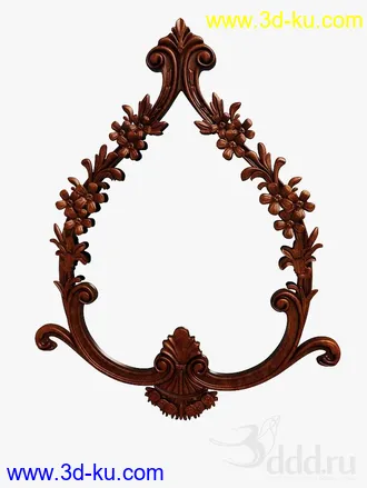 镜子模型共42个,各种镜子,圆形,方形,壁镜,柜镜等的图片15