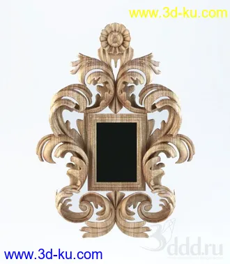 镜子模型共42个,各种镜子,圆形,方形,壁镜,柜镜等的图片16