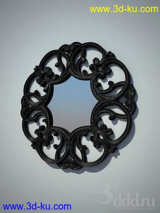 镜子模型共42个,各种镜子,圆形,方形,壁镜,柜镜等的图片27