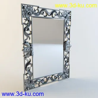 镜子模型共42个,各种镜子,圆形,方形,壁镜,柜镜等的图片34