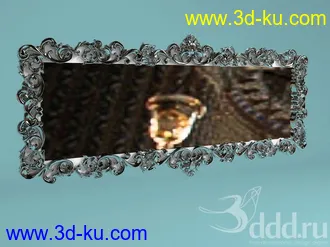 镜子模型共42个,各种镜子,圆形,方形,壁镜,柜镜等的图片