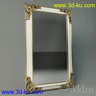 镜子模型共42个,各种镜子,圆形,方形,壁镜,柜镜等的图片