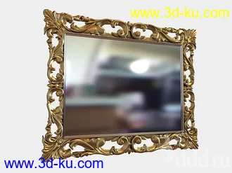 镜子模型共42个,各种镜子,圆形,方形,壁镜,柜镜等的图片