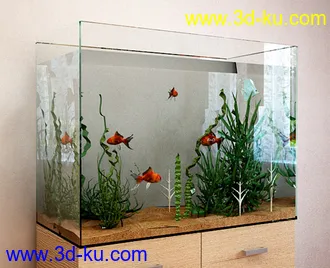 室内物品模型合集,钟表,鱼缸,手袋,鸟笼,鞋子,贝壳,望远镜,水桶等模型的图片23