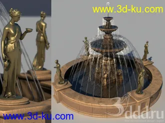 室内物品模型合集,钟表,鱼缸,手袋,鸟笼,鞋子,贝壳,望远镜,水桶等模型的图片32