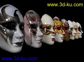 室内物品模型合集,钟表,鱼缸,手袋,鸟笼,鞋子,贝壳,望远镜,水桶等模型的图片54