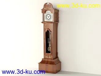 室内物品模型合集,钟表,鱼缸,手袋,鸟笼,鞋子,贝壳,望远镜,水桶等模型的图片61